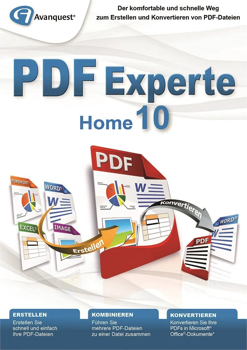 PDF Experte 10 Home - Erstellen und Konvertieren von PDF-Dateien - Windows 10, 8, 7, Vista, XP [Download]