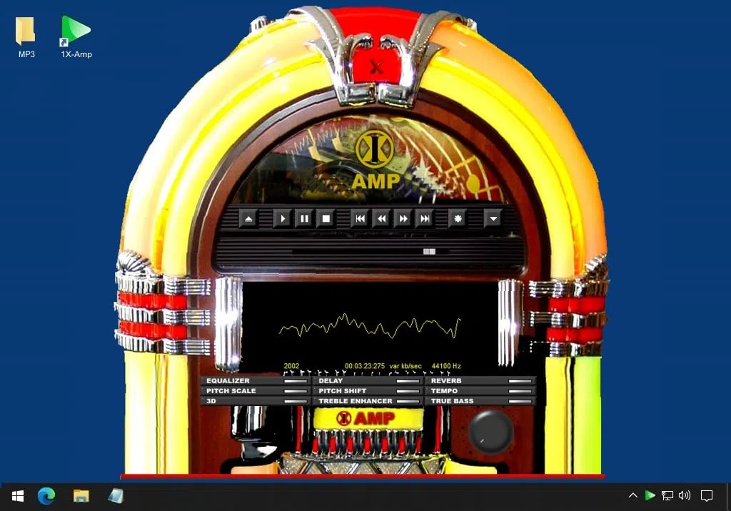 Audioplayer 2026er Version MP3 Player Software Virtuelle Hifianlage Jukebox Audio Player Windows