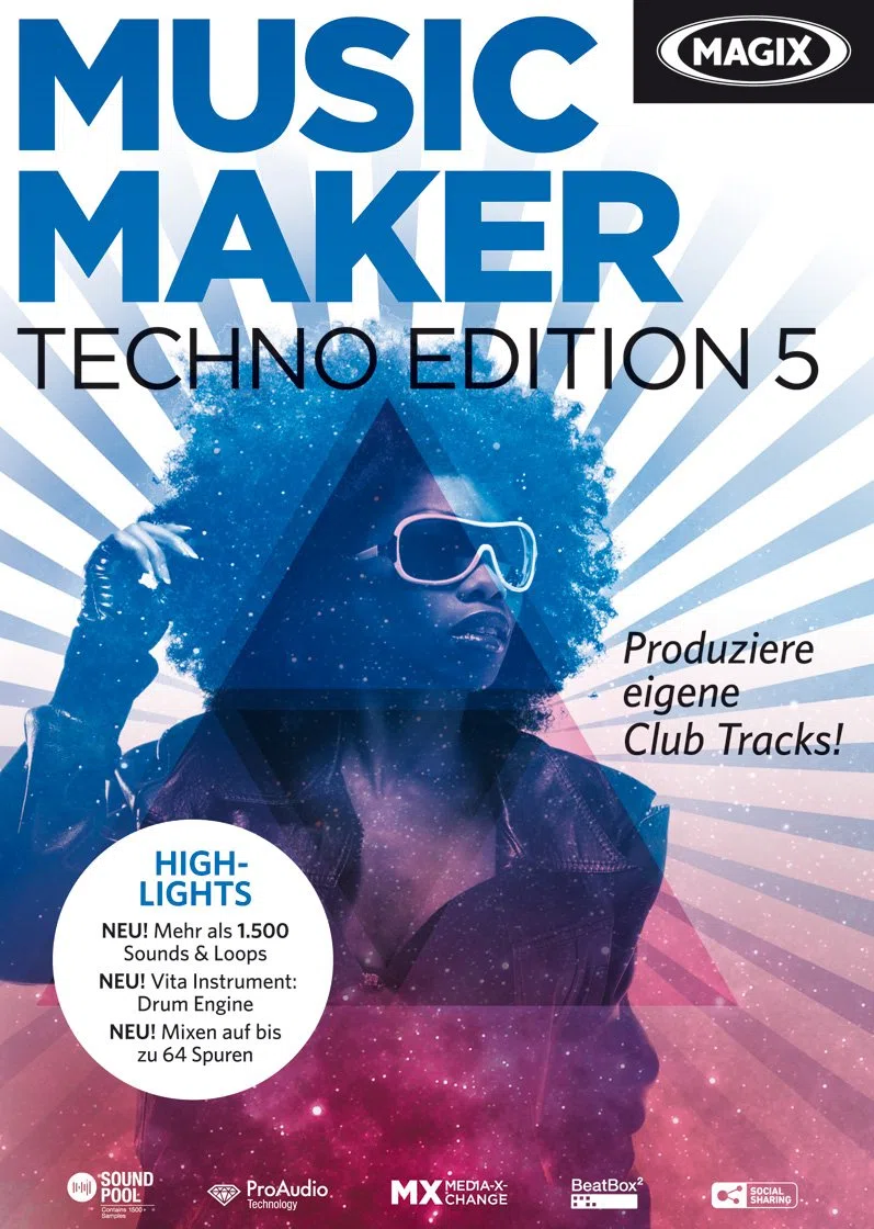 MAGIX Music Maker Techno Editon 5 [Download]