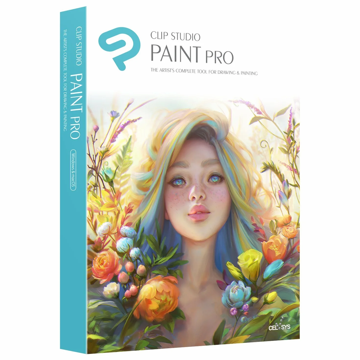 Clip Studio Paint Pro - Version 1 - Perpetual License - for Microsoft Windows and MacOS