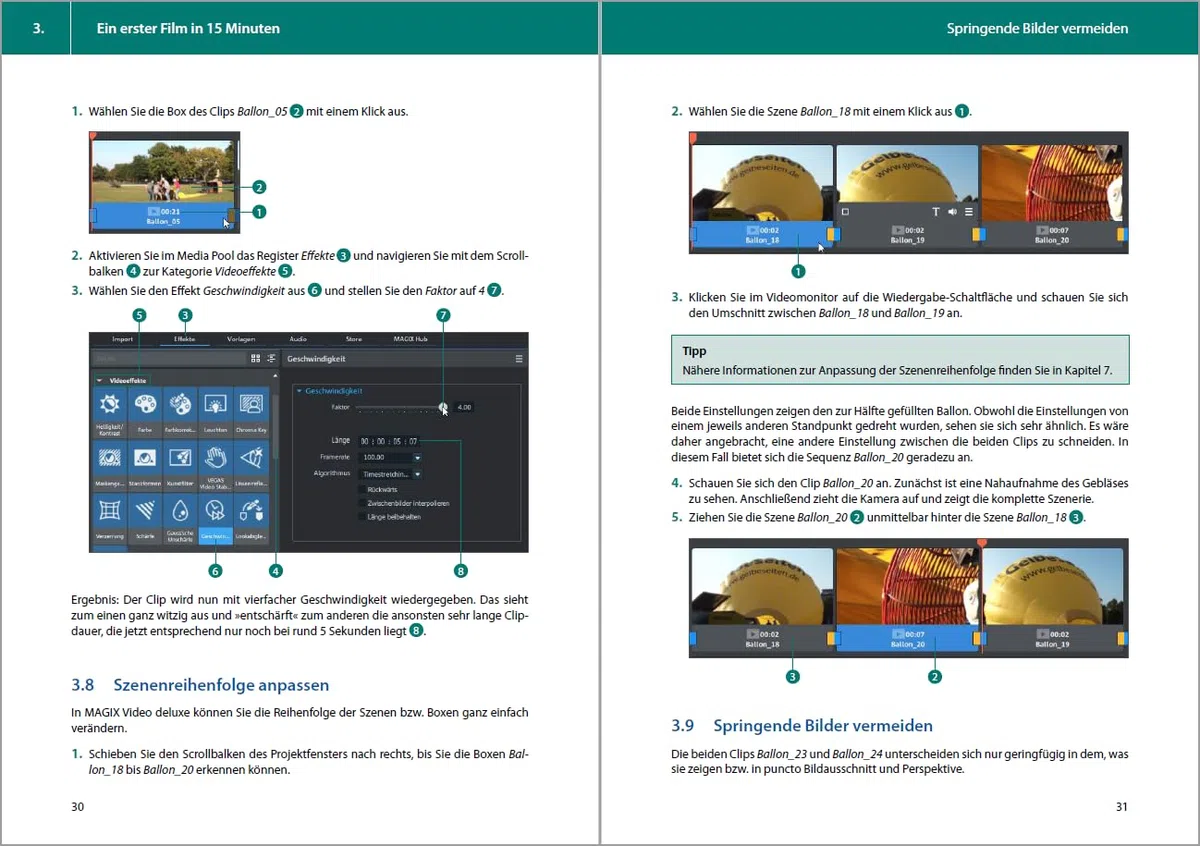 BUNDLE: MAGIX Video deluxe 2025 PREMIUM + BUCH - Videobearbeitung für alle | Videobearbeitungsprogramm | für Windows 10/11 PC | 1 PC-Volllizenz für 2 Geräte [dvd_rom,software_key_card]
