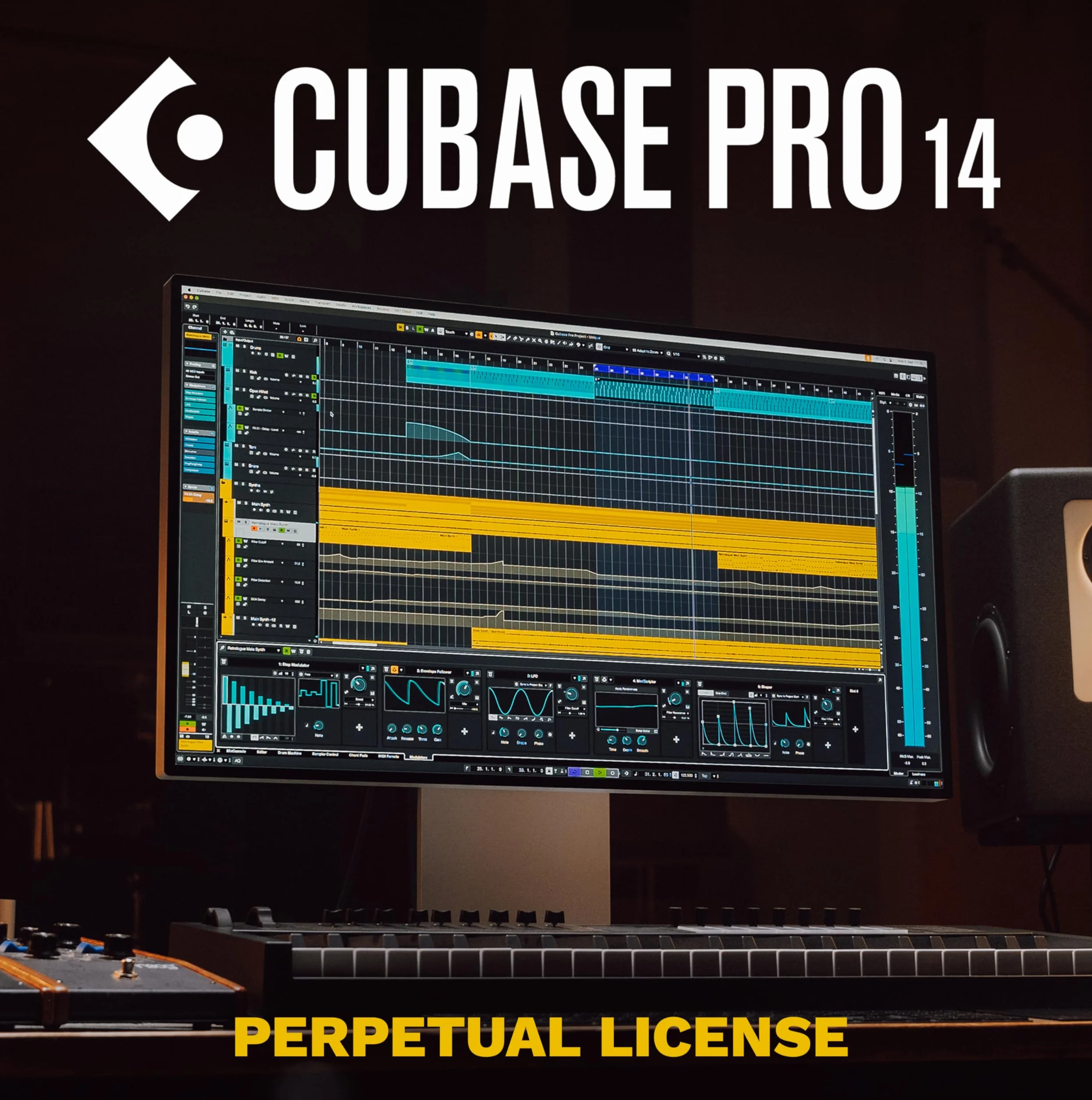 Steinberg Cubase Pro 14 Audio-MIDI-Sequenzer Recording Software Studio Home Recording