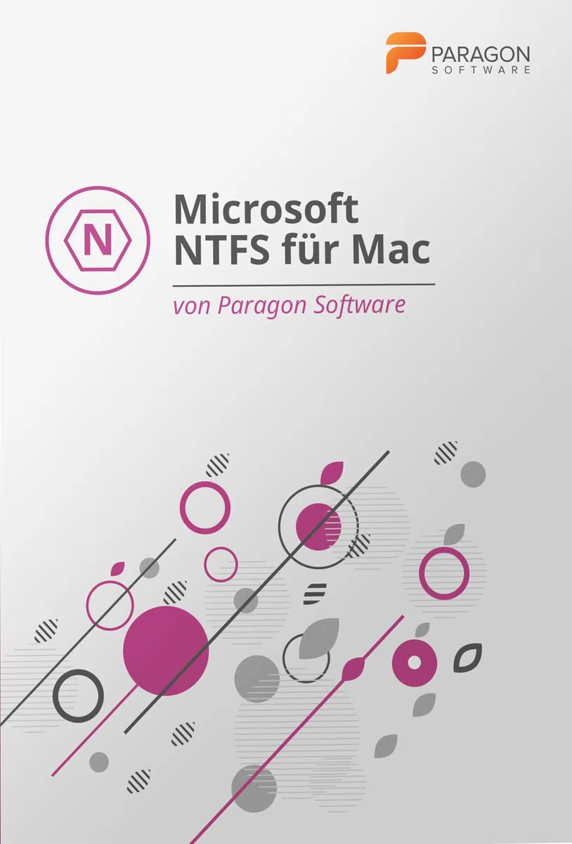 NTFS für Mac von Paragon Software - Dateien auf NTFS-Volumes Ihres Mac schreiben - macOS Sonoma kompatibel │ 1 Gerät │ 1 Benutzer │ Mac Aktivierungscode per Email