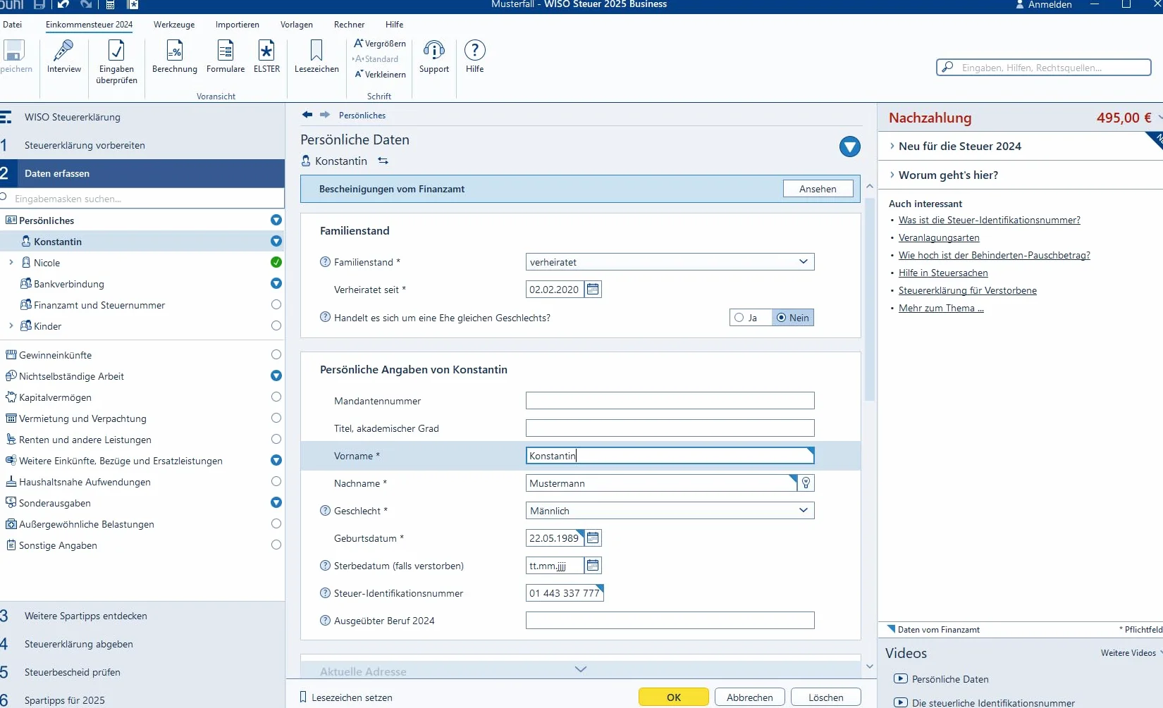 WISO Steuer 2025 Business |Digitaler Download