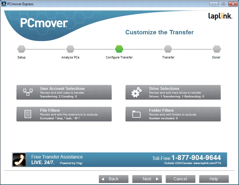 Laplink PCmover Express 10 (Nutzung für 1 PC) [Download]