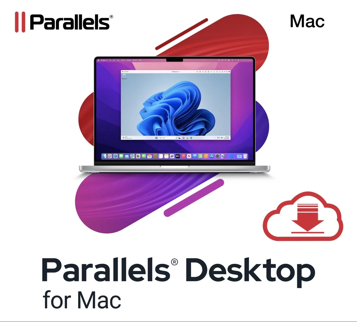 Parallels Desktop 26 für Mac | Virtuelle Maschine für Windows auf Mac | Microsoft autorisiert | 1 Gerät | Perpetual | Aktivierungscode
