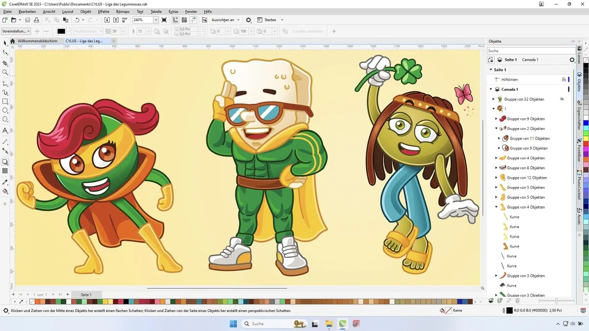 CorelDRAW Graphics Suite Special Edition 2023 OEM inkl. AfterShot 3 + PhotoMirage Express Dauerlizenz DVD-Box